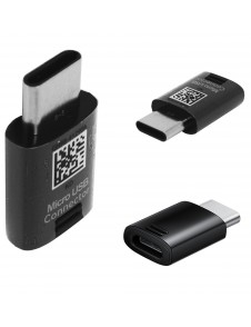 Samsung EE-GN930 Type-C/microUSB Adapter - Svart