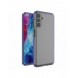 Spring Case Cover Gel Cover med färgram för Samsung Galaxy A13 5G Mörkblå