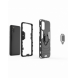 Ring Armour tuff hybridfodral + magnetisk hållare för Samsung Galaxy A03s (166.5) svart