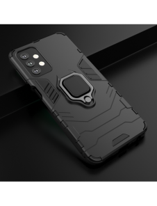 Ring Armour tuff hybridfodral skal + magnetisk hållare för Samsung Galaxy A33 5G svart