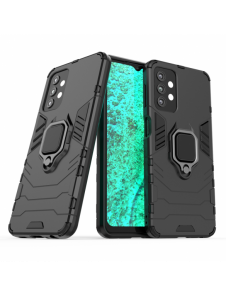 Ring Armour tufft hybridfodral skal + magnetisk hållare för Samsung Galaxy A13 5G svart