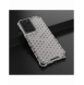 Honeycomb fodral pansarfodral med en gelram för Samsung Galaxy S22 Ultra transparent