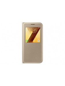 Samsung EF-CA520PFE S-View Case Vikbart Fodral Till Samsung A5 2017 - Guld