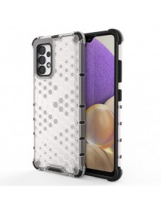 Honeycomb fodral pansarfodral med en gelram för Samsung Galaxy A13 5G transparent