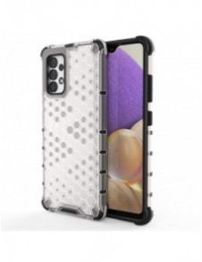 Honeycomb fodral pansarfodral med en gelram för Samsung Galaxy A13 5G transparent