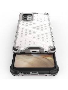Honeycomb fodral pansarfodral med en gelram för Samsung Galaxy A13 5G transparent