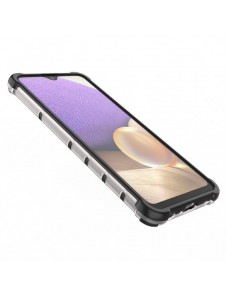 Honeycomb fodral pansarfodral med en gelram för Samsung Galaxy A13 5G transparent