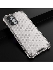 Honeycomb fodral pansarfodral med en gelram för Samsung Galaxy A13 5G transparent