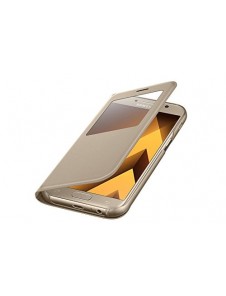 Samsung EF-CA520PFE S-View Case Vikbart Fodral Till Samsung A5 2017 - Guld