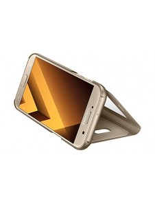 Samsung EF-CA520PFE S-View Case Vikbart Fodral Till Samsung A5 2017 - Guld