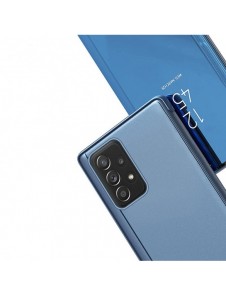 Clear View Case flip-fodral till Samsung Galaxy A73 blå