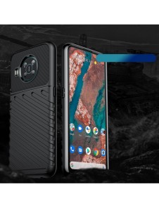 Thunder Case flexibelt pansarskal till Nokia X100 svart