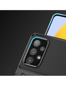 Thunder Case flexibelt pansarskal till Samsung Galaxy A73 svart