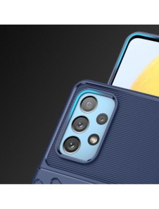 Thunder Case flexibelt pansarskal för Samsung Galaxy A73 blå