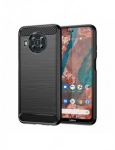 Carbon Case Flexibelt skal till Nokia X100 svart