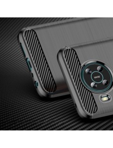 Carbon Case Flexibelt skal till Nokia X100 svart
