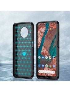 Carbon Case Flexibelt skal till Nokia X100 svart