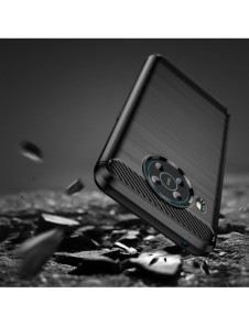 Carbon Case Flexibelt skal till Nokia X100 svart