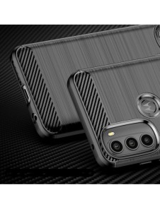 Kolfodral Flexibelt skyddsfodral Motorola Moto G71 5G svart