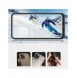 Genomskinligt 3in1-fodral för Samsung Galaxy A53 5G Frame Gel Cover Svart