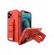 Repfodral Silikon Lanyard Cover Handväska Lanyard Strap För Xiaomi Redmi 10 Red