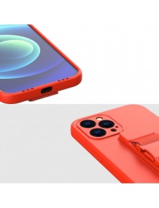 Repfodral Silikon Lanyard Cover Handväska Rem för Samsung Galaxy A53 5G Marinblå