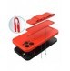 Repfodral Silikon Lanyard Cover Handväska Rem för Samsung Galaxy A53 5G Marinblå