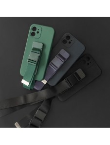 Repfodral Silikon Lanyard Cover Handväska Lanyard Strap För Samsung Galaxy A23 Rosa