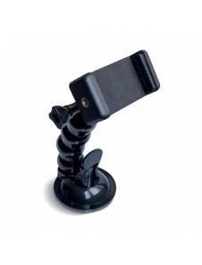 GoPro sugkoppshållare för GoPro, DJI, Insta360, SJCam, Eken sportkameror + smartphone adapter (GoPro bil sugkopp)