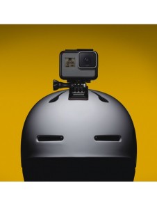 En uppsättning platta och rundade monteringsbaser för GoPro, DJI Osmo Action, EKEN, SJCam, Insta360 sportkameror med 3M-band