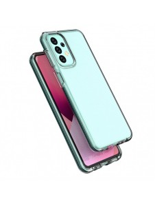 Spring Case fodral för Samsung Galaxy A23 silikonskal med ram svart