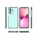 Springfodral till Samsung Galaxy A23 silikonskal med ram ljusrosa