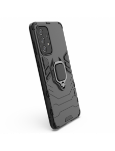 Ring Armour tufft hybridfodral skal + magnetisk hållare för Samsung Galaxy A73 svart