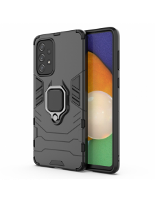 Ring Armour tufft hybridfodral skal + magnetisk hållare för Samsung Galaxy A73 svart