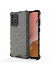 Honeycomb pansarfodral med gelram för Samsung Galaxy A53 5G svart