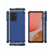 Honeycomb pansarfodral med en gelram för Samsung Galaxy A53 5G blå