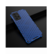 Honeycomb pansarfodral med en gelram för Samsung Galaxy A53 5G blå