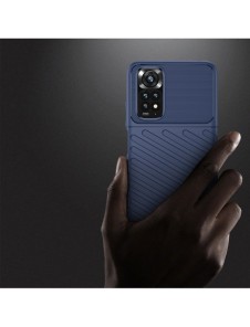Thunder Case Flexibelt pansarskal för Xiaomi Redmi Note 11S / Note 11 blå