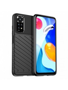 Thunder Case Flexibelt pansarskal för Xiaomi Redmi Note 11S / Note 11 svart