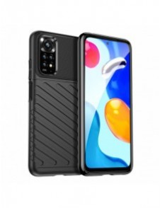 Thunder Case Flexibelt pansarskal för Xiaomi Redmi Note 11S / Note 11 svart