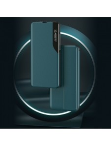 Eco Leather View Case Elegant Flip Cover Stativ Funktion Xiaomi Redmi Note 11 Pro + 5G / 11 Pro 5G / 11 Pro Blue