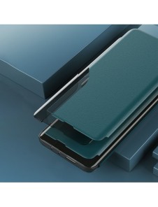 Eco Leather View Case Elegant Flip Cover Stativ Funktion Xiaomi Redmi Note 11 Pro + 5G / 11 Pro 5G / 11 Pro Blue