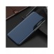 Eco Leather View Case Elegant flip-fodral med stativfunktion för Xiaomi Redmi Note 11S / Note 11 blå