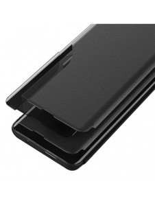 Eco Leather View Case Elegant flip-fodral med stativfunktion för Xiaomi Redmi Note 11S / Note 11 blå