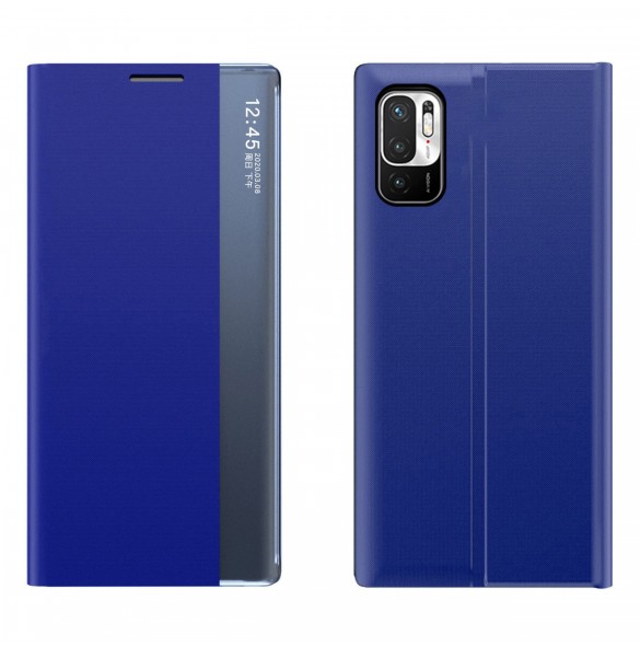 Nytt Sleep Case-fodral med stativfunktion för Xiaomi Redmi Note 11S / Note 11 blå
