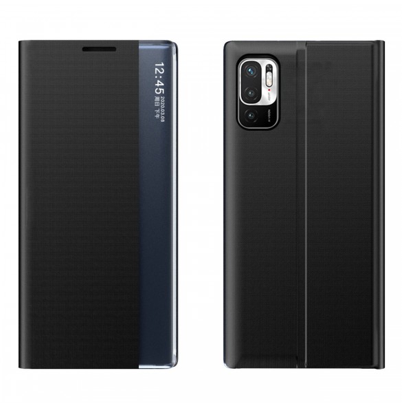 Nytt Sleep Case-fodral med stativfunktion för Xiaomi Redmi Note 11S / Note 11 svart