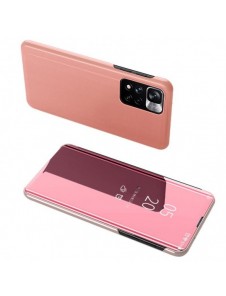 Clear View Case Flip Cover för Xiaomi Redmi Note 11 Pro 5G / 11 Pro rosa