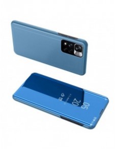 Clear View Case flip-fodral för Xiaomi Redmi Note 11S / Note 11 blå