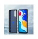 Carbon Case Flexibel Cover Sleeve för Xiaomi Redmi Note 11S / Note 11 svart