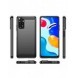 Carbon Case Flexibel Cover Sleeve för Xiaomi Redmi Note 11S / Note 11 svart